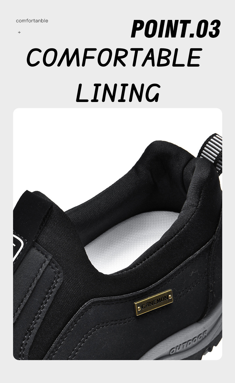 Comfortable, waterproof, breathable hiking/trekking shoes with orthopedic cushioning (⏰50% off - Last day🔥)